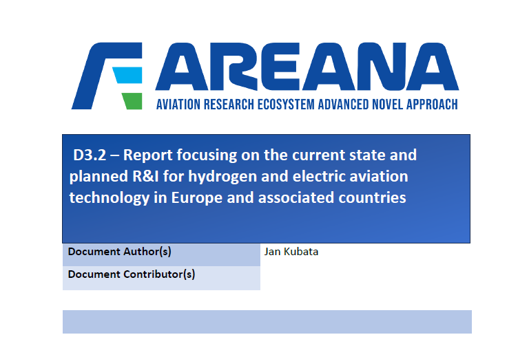 Report focusing on the current state and planned R&I for hydrogen and electric aviation technology in Europe and associated countries prepared!